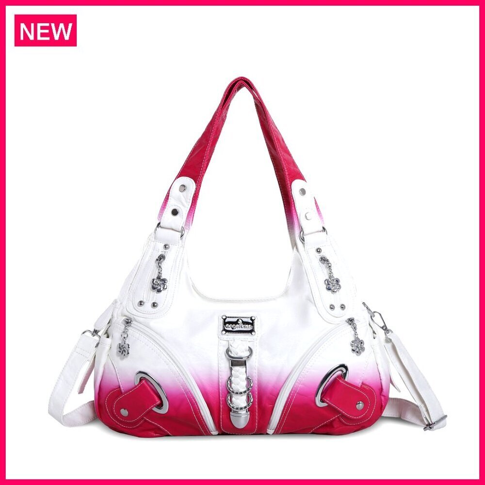 Large Satchel Hobo Bag with Multi Pockets, Convertible Strap, Daily Use